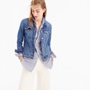 NWT J Crew Jean Jacket in Newton Wash